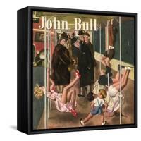 Front Cover of 'John Bull', November 1949-null-Framed Stretched Canvas