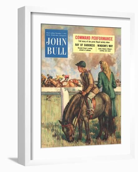 Front Cover of 'John Bull', November 1952-null-Framed Giclee Print