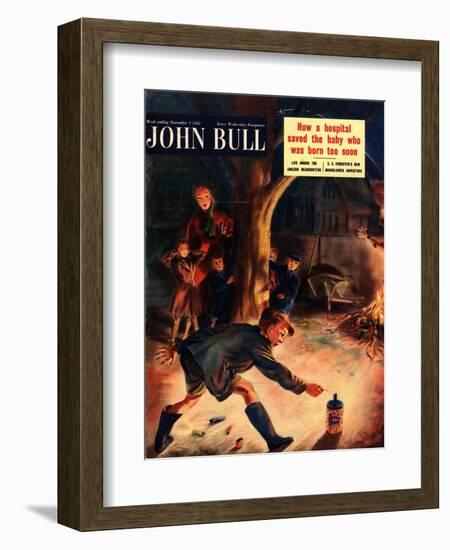 Front Cover of 'John Bull', November 1953-null-Framed Giclee Print