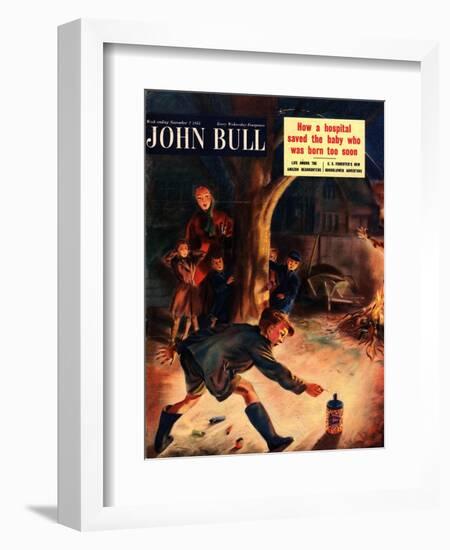 Front Cover of 'John Bull', November 1953-null-Framed Giclee Print