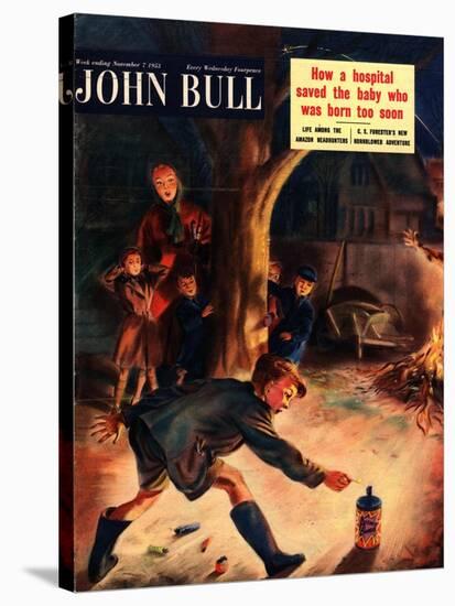 Front Cover of 'John Bull', November 1953-null-Stretched Canvas