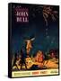 Front Cover of 'John Bull', November 1954-null-Framed Stretched Canvas