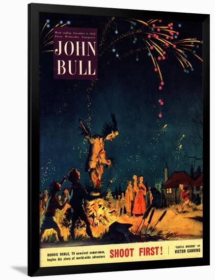 Front Cover of 'John Bull', November 1954-null-Framed Giclee Print