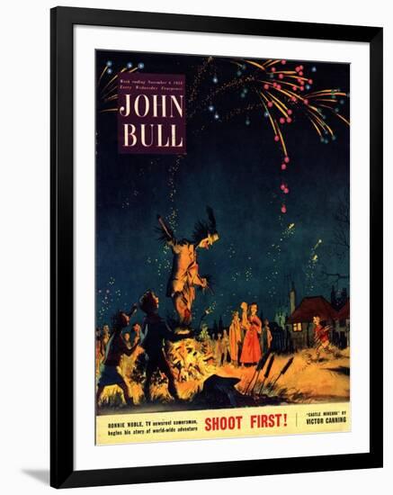 Front Cover of 'John Bull', November 1954-null-Framed Giclee Print