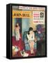 Front Cover of 'John Bull', November 1956-null-Framed Stretched Canvas