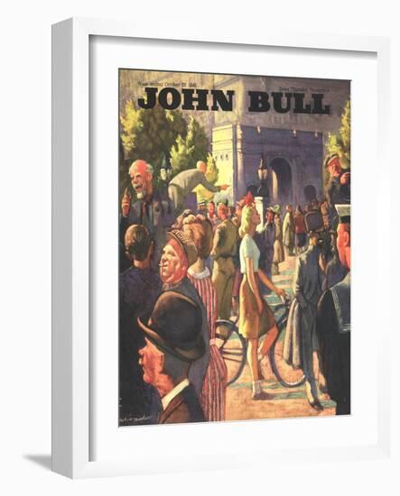 Front Cover of 'John Bull', October 1946-null-Framed Giclee Print
