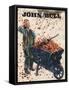 Front Cover of 'John Bull', October 1946-null-Framed Stretched Canvas