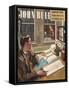 Front Cover of 'John Bull', October 1947-null-Framed Stretched Canvas