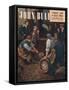 Front Cover of 'John Bull', October 1947-null-Framed Stretched Canvas