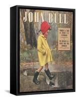 Front Cover of 'John Bull', October 1947-null-Framed Stretched Canvas