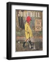 Front Cover of 'John Bull', October 1947-null-Framed Premium Giclee Print