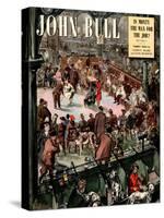 Front Cover of 'John Bull', October 1948-null-Stretched Canvas