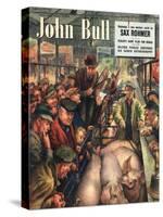 Front Cover of 'John Bull', October 1949-null-Stretched Canvas