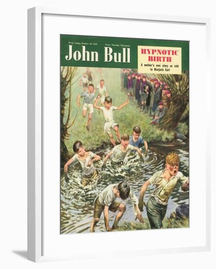 Front Cover of 'John Bull', October 1950-null-Framed Giclee Print