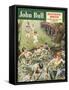 Front Cover of 'John Bull', October 1950-null-Framed Stretched Canvas