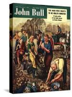 Front Cover of 'John Bull', October 1950-null-Stretched Canvas