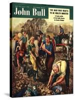 Front Cover of 'John Bull', October 1950-null-Stretched Canvas