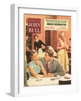 Front Cover of 'John Bull', October 1953-null-Framed Giclee Print