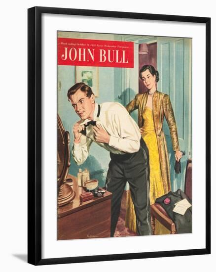 Front Cover of 'John Bull', October 1953-null-Framed Giclee Print