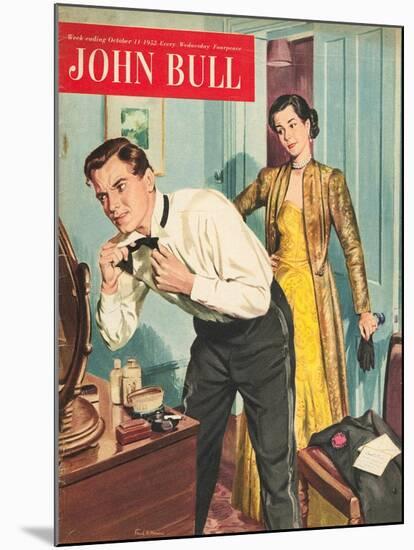 Front Cover of 'John Bull', October 1953-null-Mounted Giclee Print