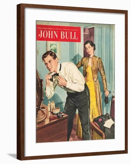 Front Cover of 'John Bull', October 1953-null-Framed Giclee Print