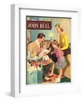 Front Cover of 'John Bull', October 1954-null-Framed Giclee Print