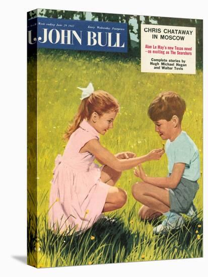 Front Cover of 'John Bull', October 1954-null-Stretched Canvas