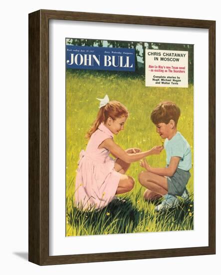 Front Cover of 'John Bull', October 1954-null-Framed Giclee Print