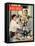 Front Cover of 'John Bull', October 1954-null-Framed Stretched Canvas