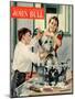 Front Cover of 'John Bull', October 1954-null-Mounted Giclee Print