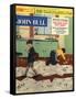 Front Cover of 'John Bull', October 1956-null-Framed Stretched Canvas