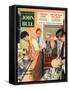 Front Cover of 'John Bull', October 1956-null-Framed Stretched Canvas