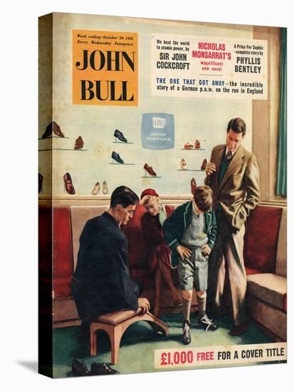 Front Cover of 'John Bull', October 1956-null-Stretched Canvas