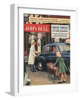 Front Cover of 'John Bull', October 1957-null-Framed Giclee Print