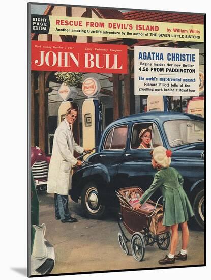 Front Cover of 'John Bull', October 1957-null-Mounted Giclee Print