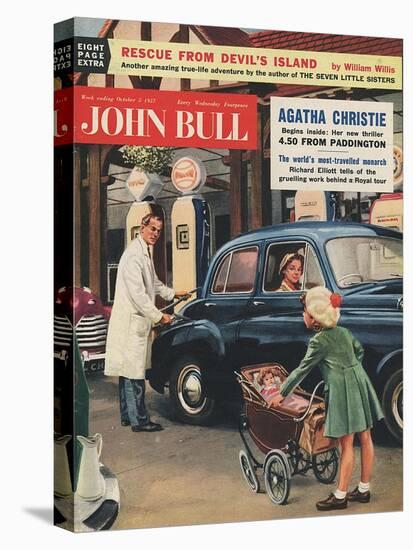 Front Cover of 'John Bull', October 1957-null-Stretched Canvas