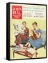 Front Cover of 'John Bull', October 1959-null-Framed Stretched Canvas