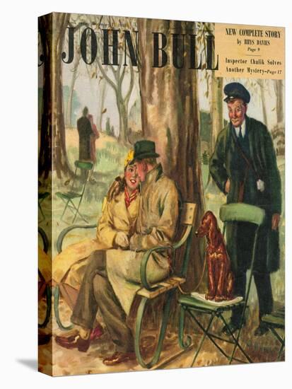 Front Cover of 'John Bull', September 1948-null-Stretched Canvas