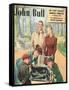 Front Cover of 'John Bull', September 1949-null-Framed Stretched Canvas