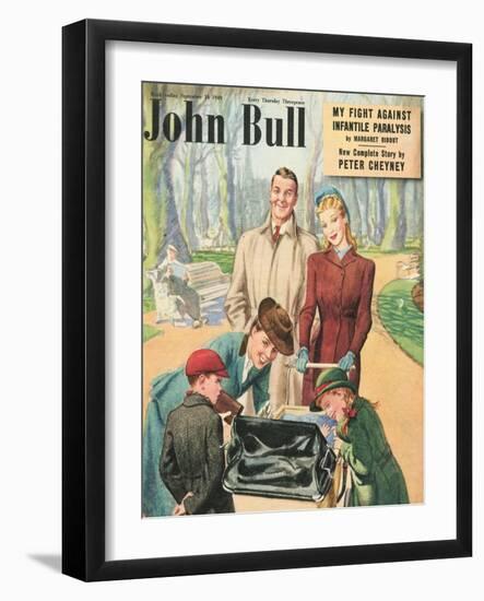 Front Cover of 'John Bull', September 1949-null-Framed Giclee Print