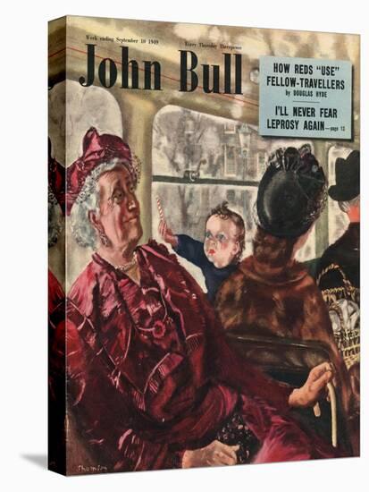 Front Cover of 'John Bull', September 1949-null-Stretched Canvas