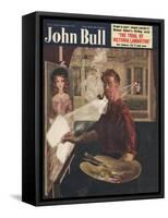 Front Cover of 'John Bull', September 1951-null-Framed Stretched Canvas