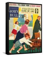 Front Cover of 'John Bull', September 1953-null-Framed Stretched Canvas