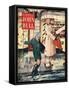 Front Cover of 'John Bull', September 1954-null-Framed Stretched Canvas