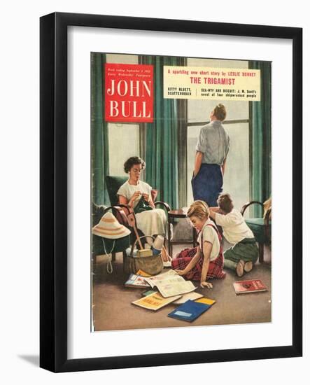 Front Cover of 'John Bull', September 1955-null-Framed Giclee Print