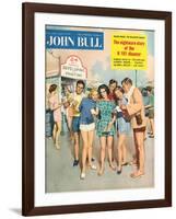 Front Cover of 'John Bull', September 1955-null-Framed Giclee Print