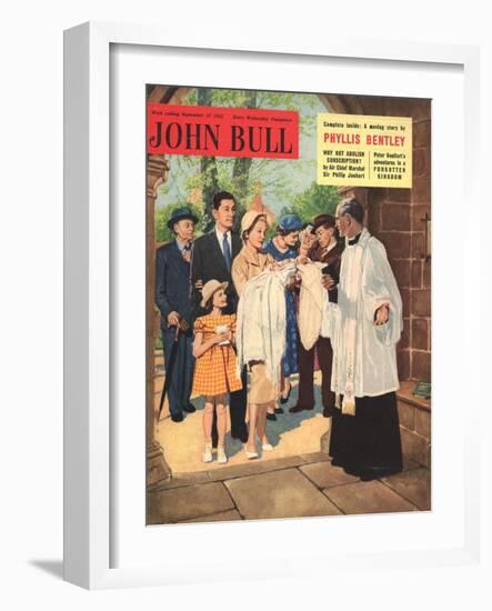 Front Cover of 'John Bull', September 1955-null-Framed Giclee Print