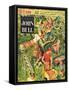 Front Cover of 'John Bull', September 1956-null-Framed Stretched Canvas