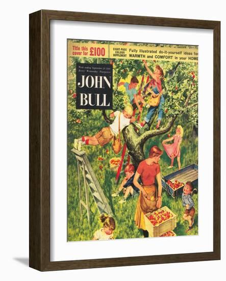 Front Cover of 'John Bull', September 1956-null-Framed Giclee Print