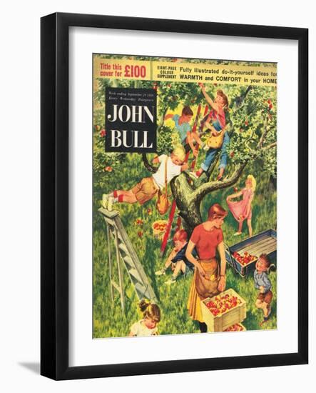 Front Cover of 'John Bull', September 1956-null-Framed Giclee Print